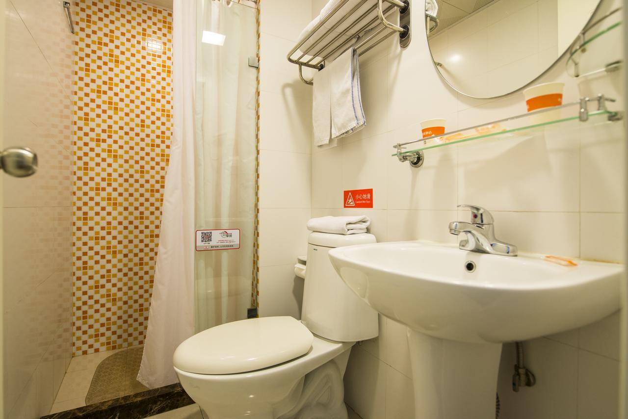 Home Inn Shanghai Hongqiao Terminal Jinshajiang Road Changfeng Kültér fotó